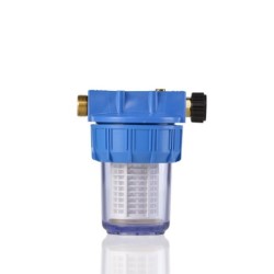 Water filter 5 compl. IN 3/4" male   Out 3/4" screw connect"