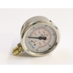 250 BAR PRESSURE GAUGE  BOTTOM ENTRY