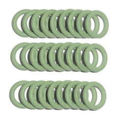 M22 TYPE GREEN O-RING (X 100)