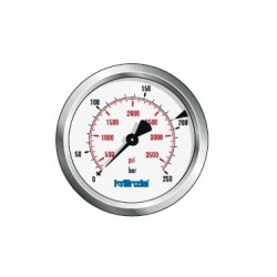 PRESSURE GAUGE 0-250 BAR  63 MM
