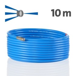 Q/R 10m drain-cleaning hose with forward jet