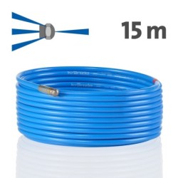 Q/R 15 m drain-cleaning hose with forward jet