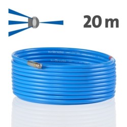 Q/R 20 m drain-cleaning hose with forward jet